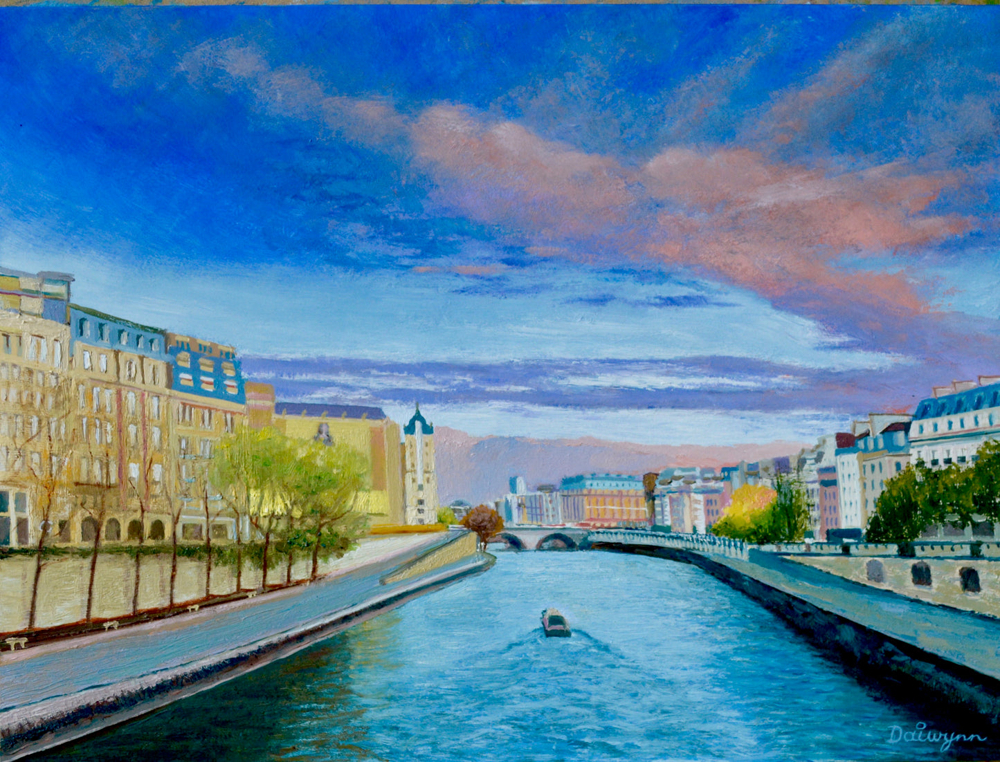 La Seine at Dusk