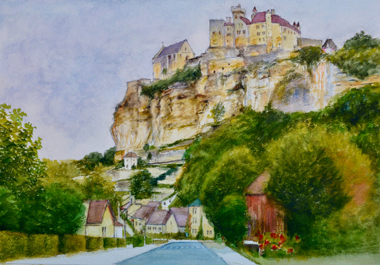 Chateau and Village of Beynac, France