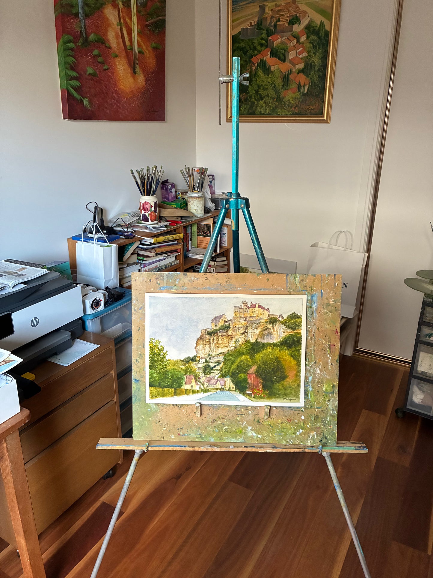 Château and Village of Beynac, France
