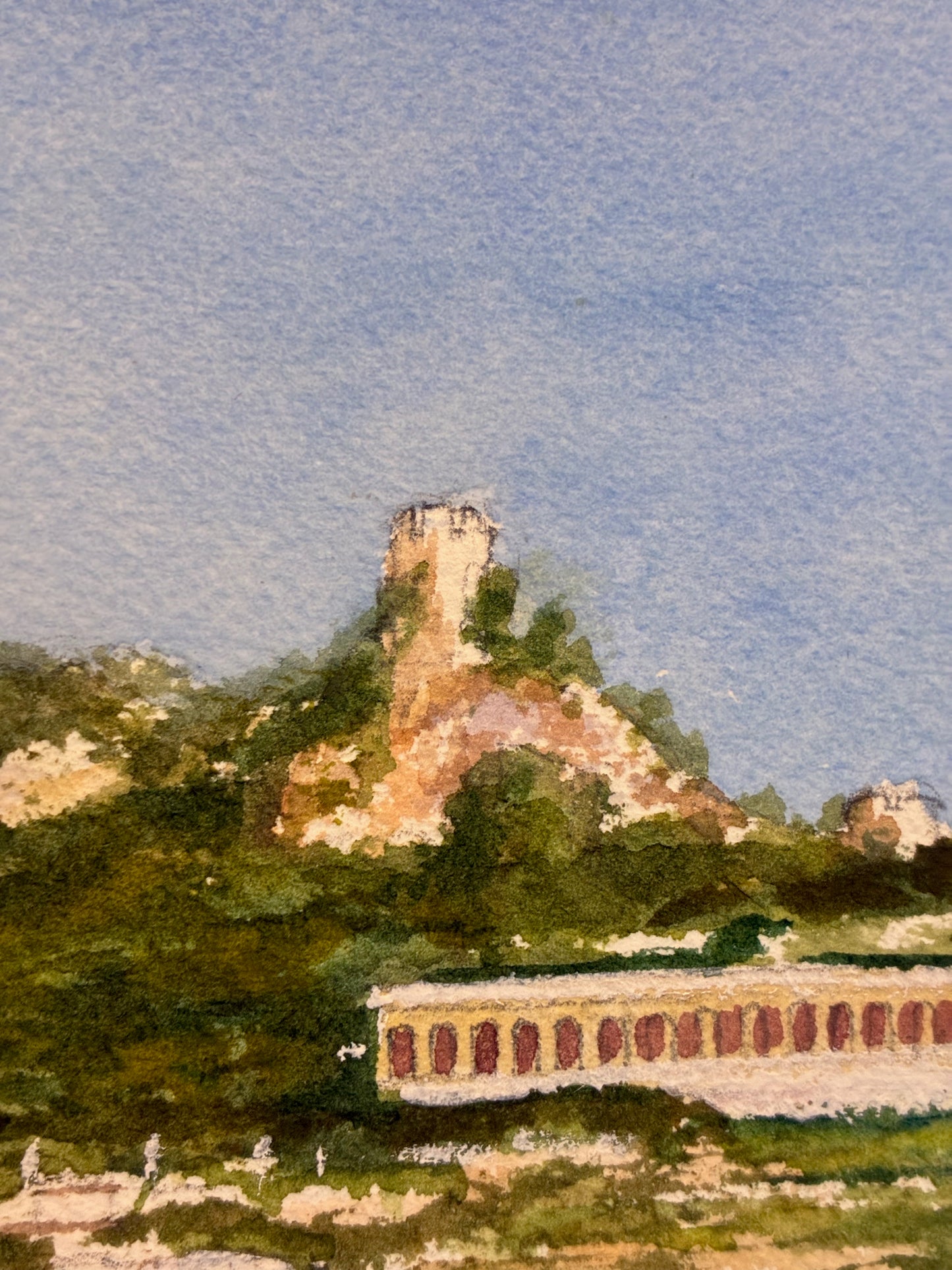 Tower above Amalfi, Southern Italy