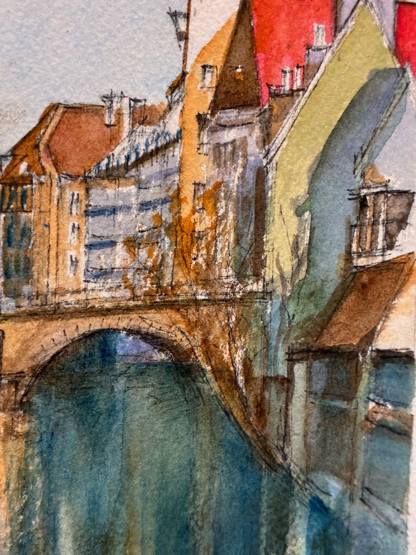 River Pegnitz at Nuremberg, Germany