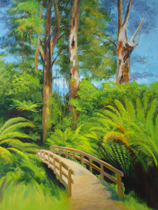 Kallista Bridge, Dandenong Ranges, Victoria