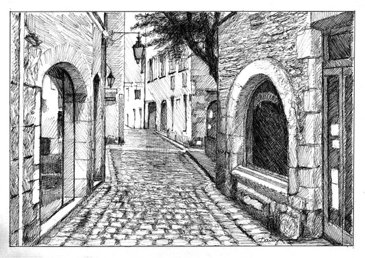 Rue Éguillière, Périgueux, France