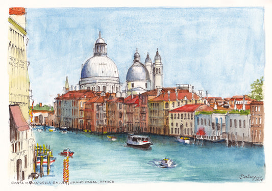 Santa Maria della Salute, Venice, Italy