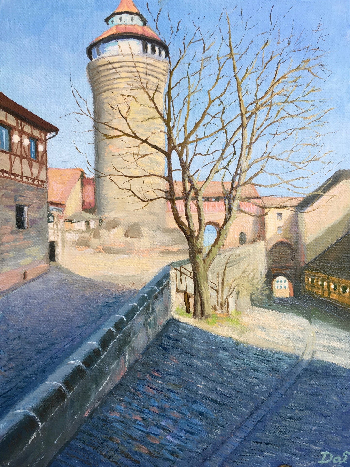 Sinwell Tower, Kaiserburg, Nuremberg, Germany