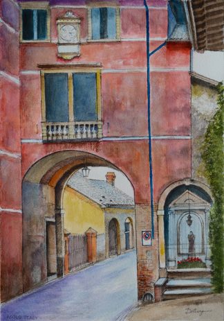 AsoloGateShrineAquarelle