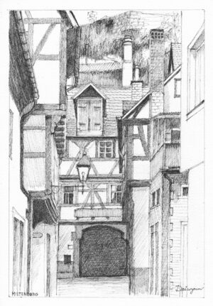 Traditional Houses in Miltenberg Germany