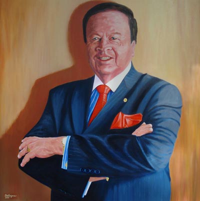 P E Daly Portrait B