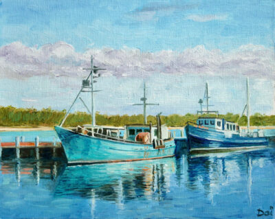 Fishing Boats in LakesEntrance