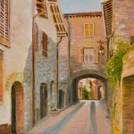 Assisi Vicolo Perugia Italy