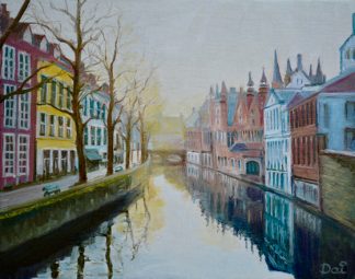 Winter Evening Bruges