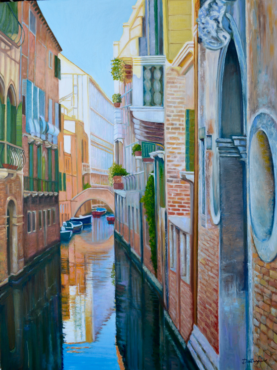 Venice Canal Scene