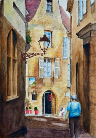 Sarlat-la-Canéda Street Lamp