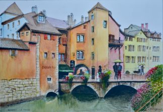 Annecy in the Rain