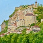 Rocamadour in South Central France