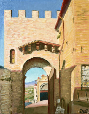 Three Arches in Assisi, Italy