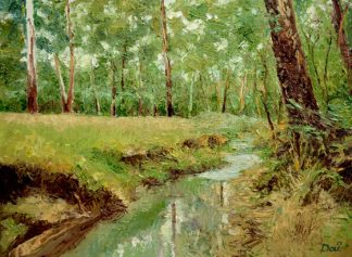 Mullum Mullum Creek east of Melbourne