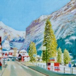 Winter in Grindelwald Switzerland