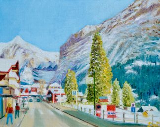 Winter in Grindelwald Switzerland