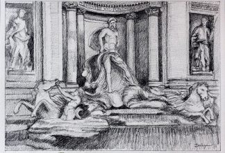 Fontana di Trevi Roma