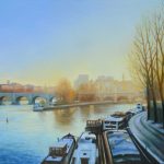 Winter Sunrise in Paris