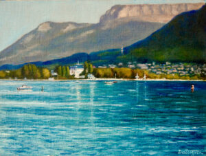 Lac Annecy Autumn Morning