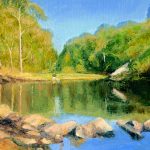 Dog Paddle Darebin Creek