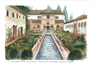 Generalife Beside Alhambra