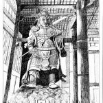 Koumokuten Statue Nara Japan