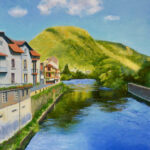 River Ariege at Foix