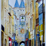 Great Bell Tower in Bordeaux France