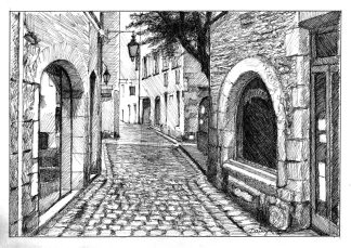 Rue Eguillerie Périgueux France