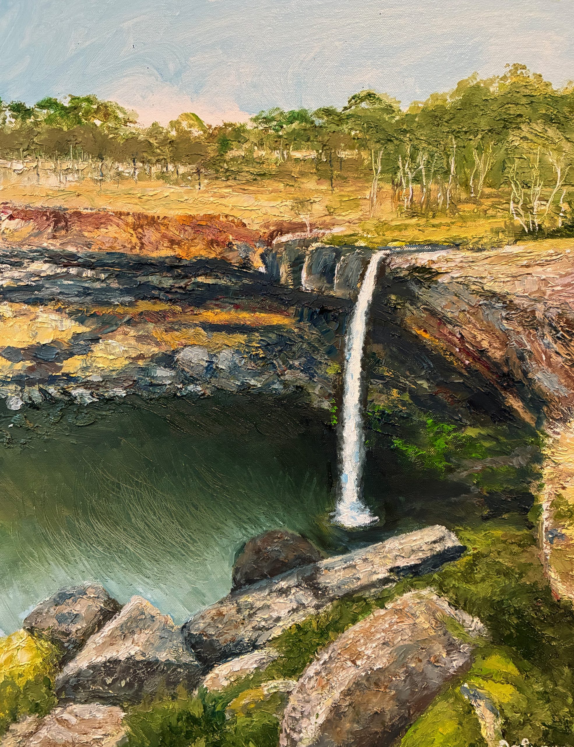 Wannon Falls in Western Victoria