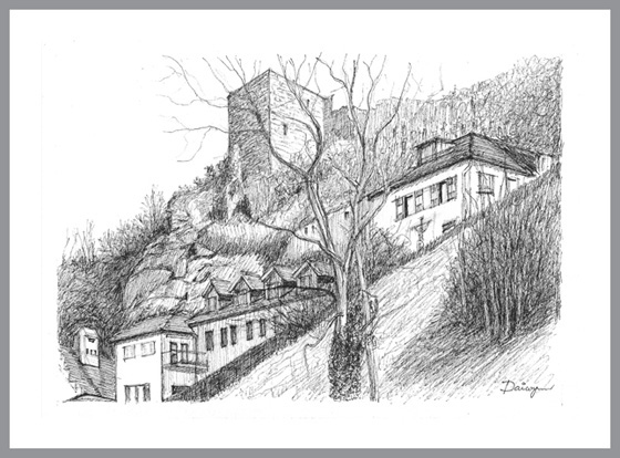 Durnstein on the Danube in Austria